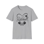 Heart Pickleball B&W T-Shirt