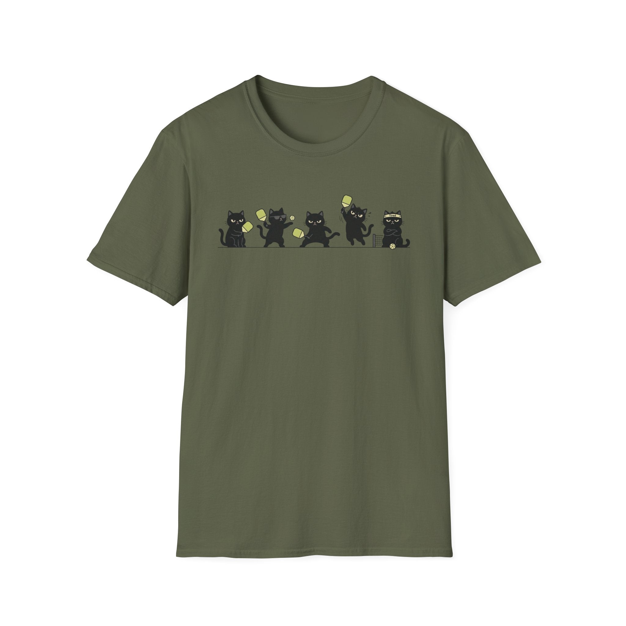 Team Black Cat T-Shirt