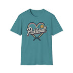 Heart Pickleball Rainbow T-Shirt