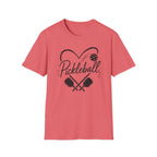 Heart Pickleball B&W T-Shirt
