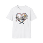 Heart Pickleball Rainbow T-Shirt