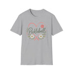 Heart Pickleball Floral T-Shirt
