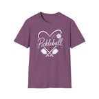 Heart Pickleball B&W T-Shirt