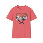 Heart Pickleball Rainbow T-Shirt