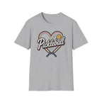 Heart Pickleball Rainbow T-Shirt