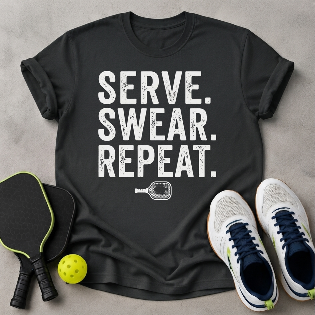 Serve Swear Repeat T-Shirt