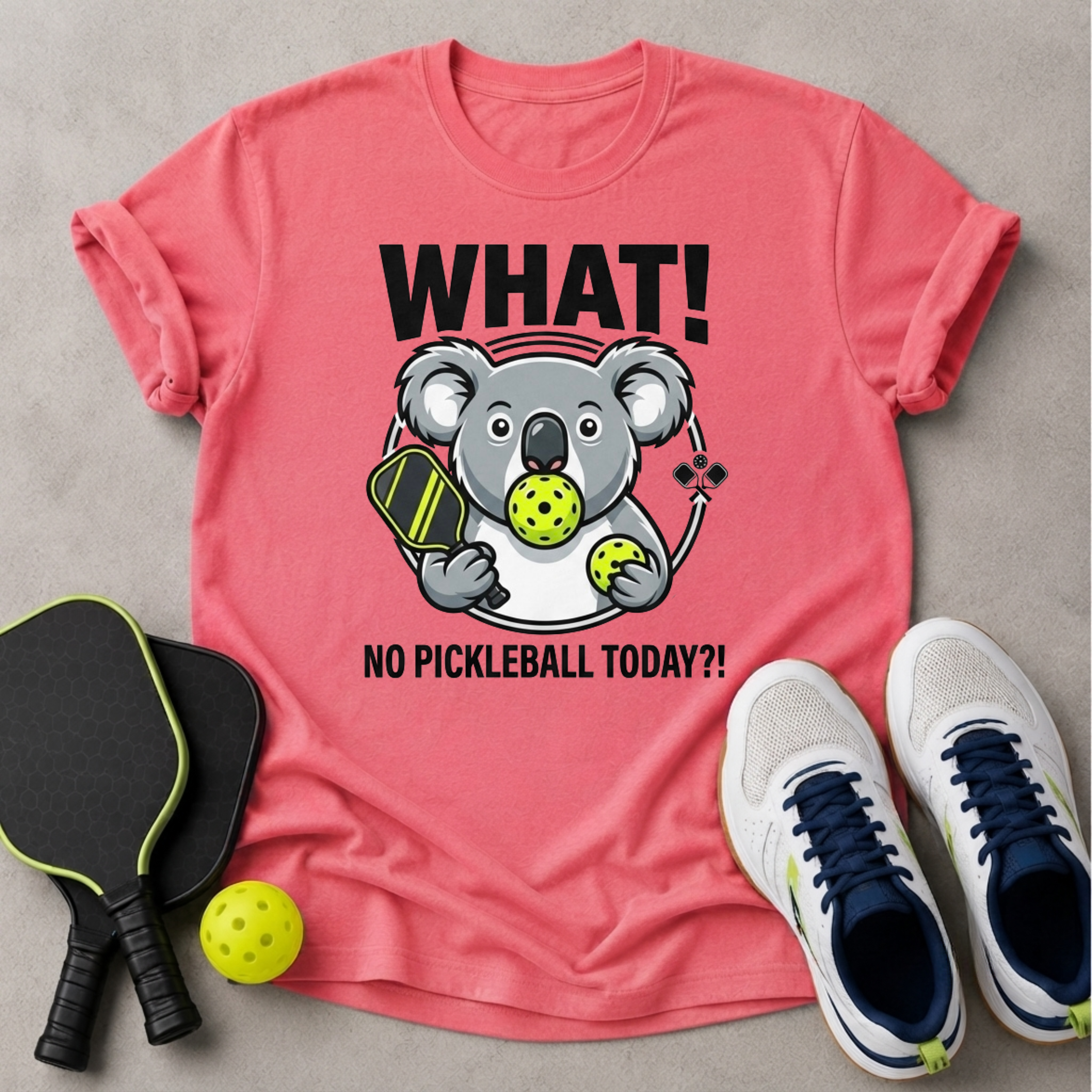 No Pickleball Today T-Shirt
