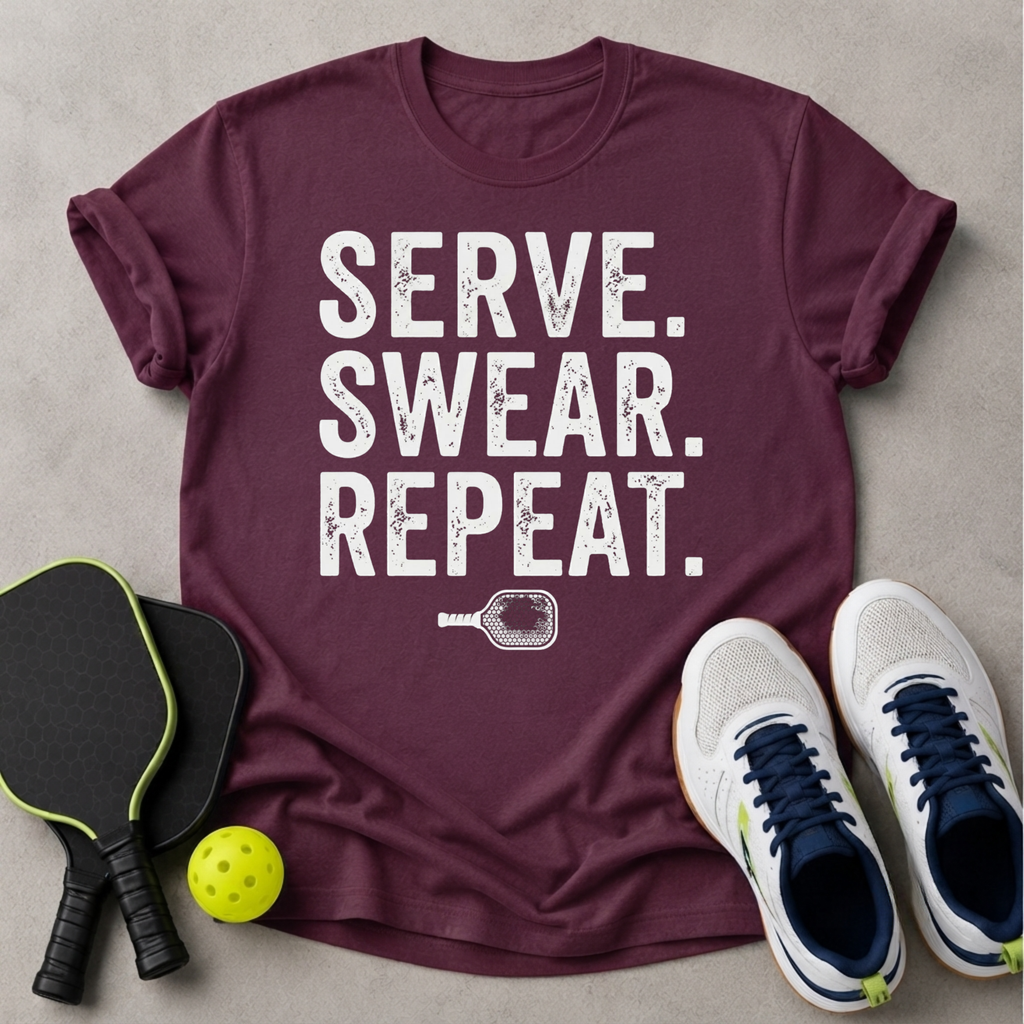 Serve Swear Repeat T-Shirt