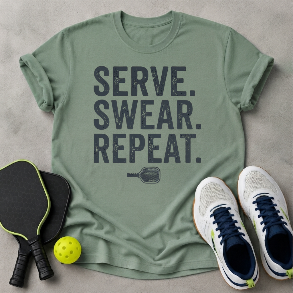 Serve Swear Repeat T-Shirt