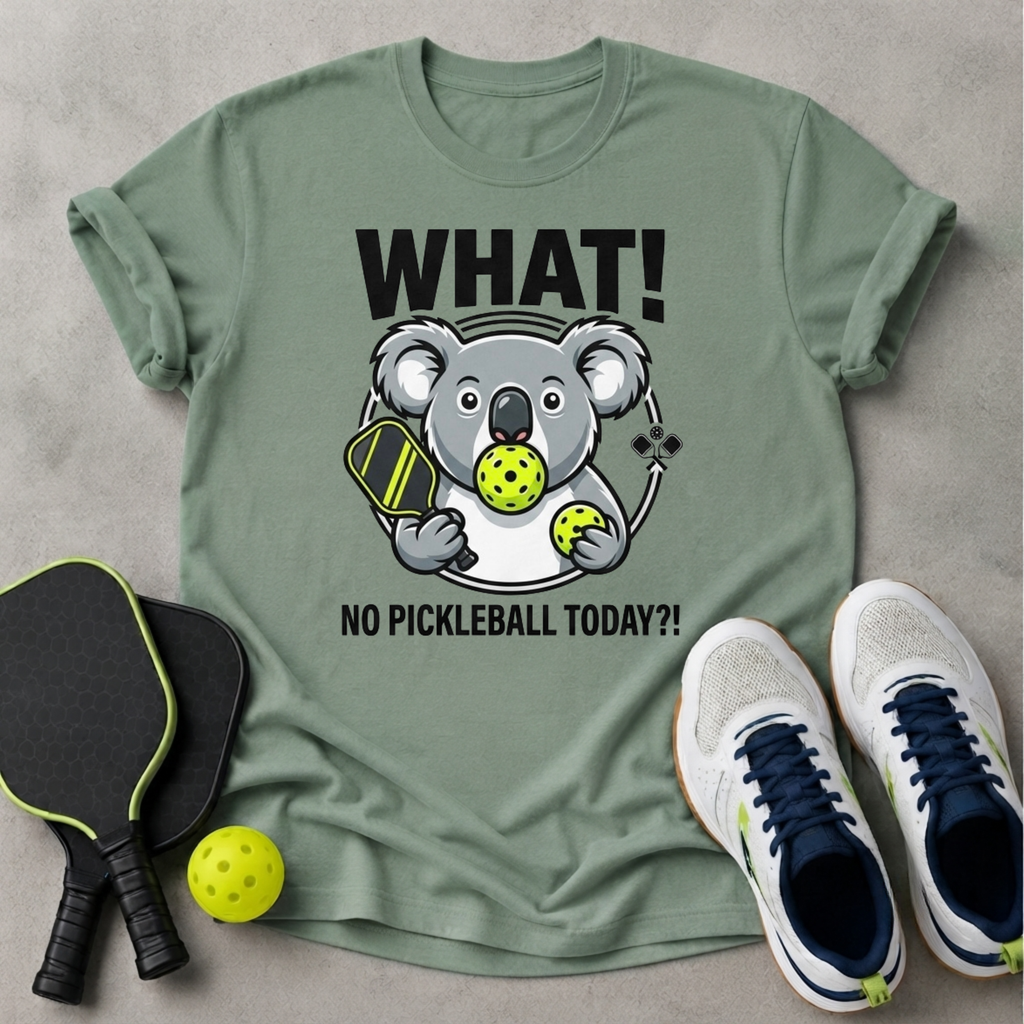 No Pickleball Today T-Shirt