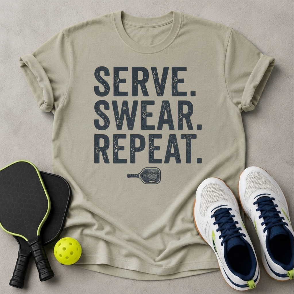 Serve Swear Repeat T-Shirt