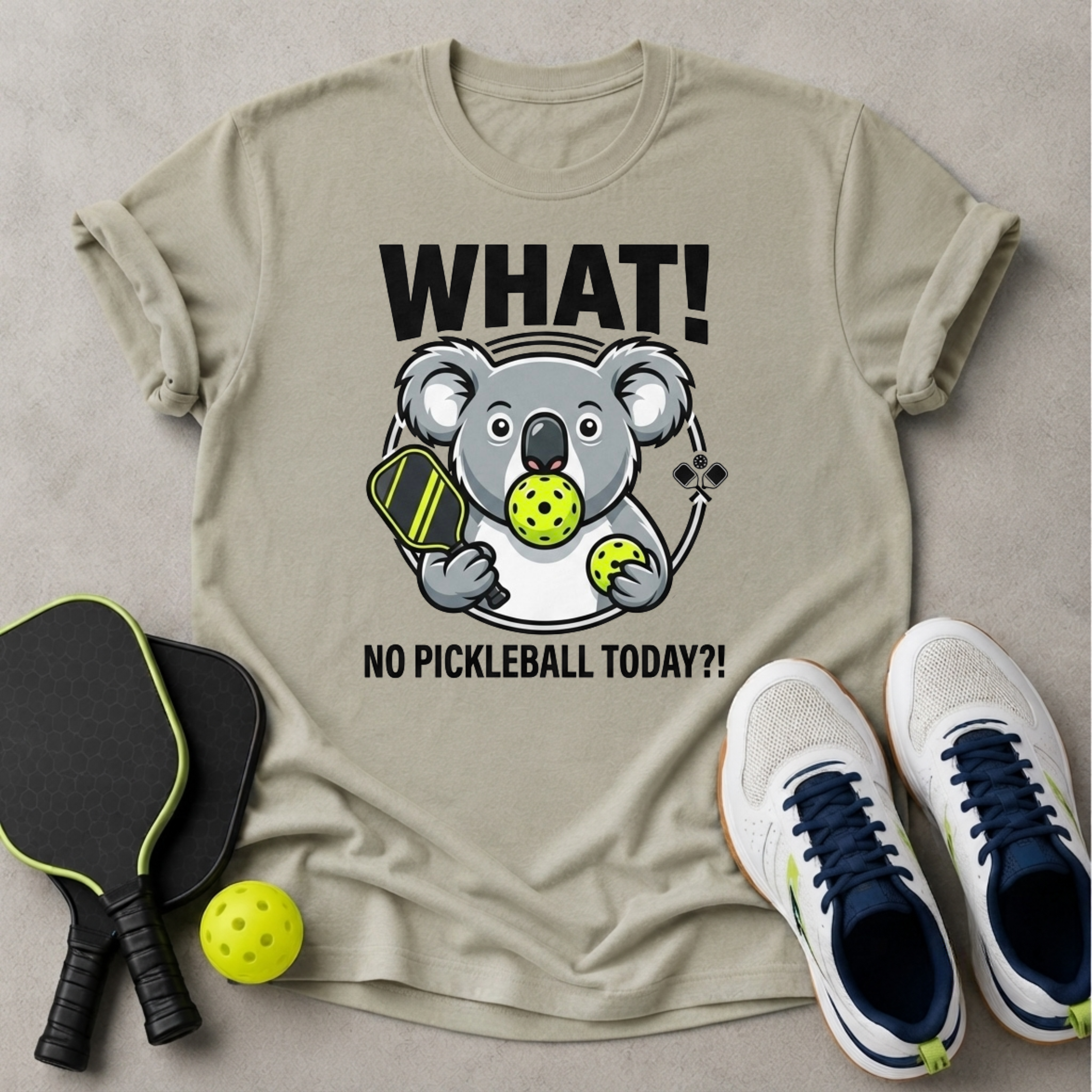 No Pickleball Today T-Shirt