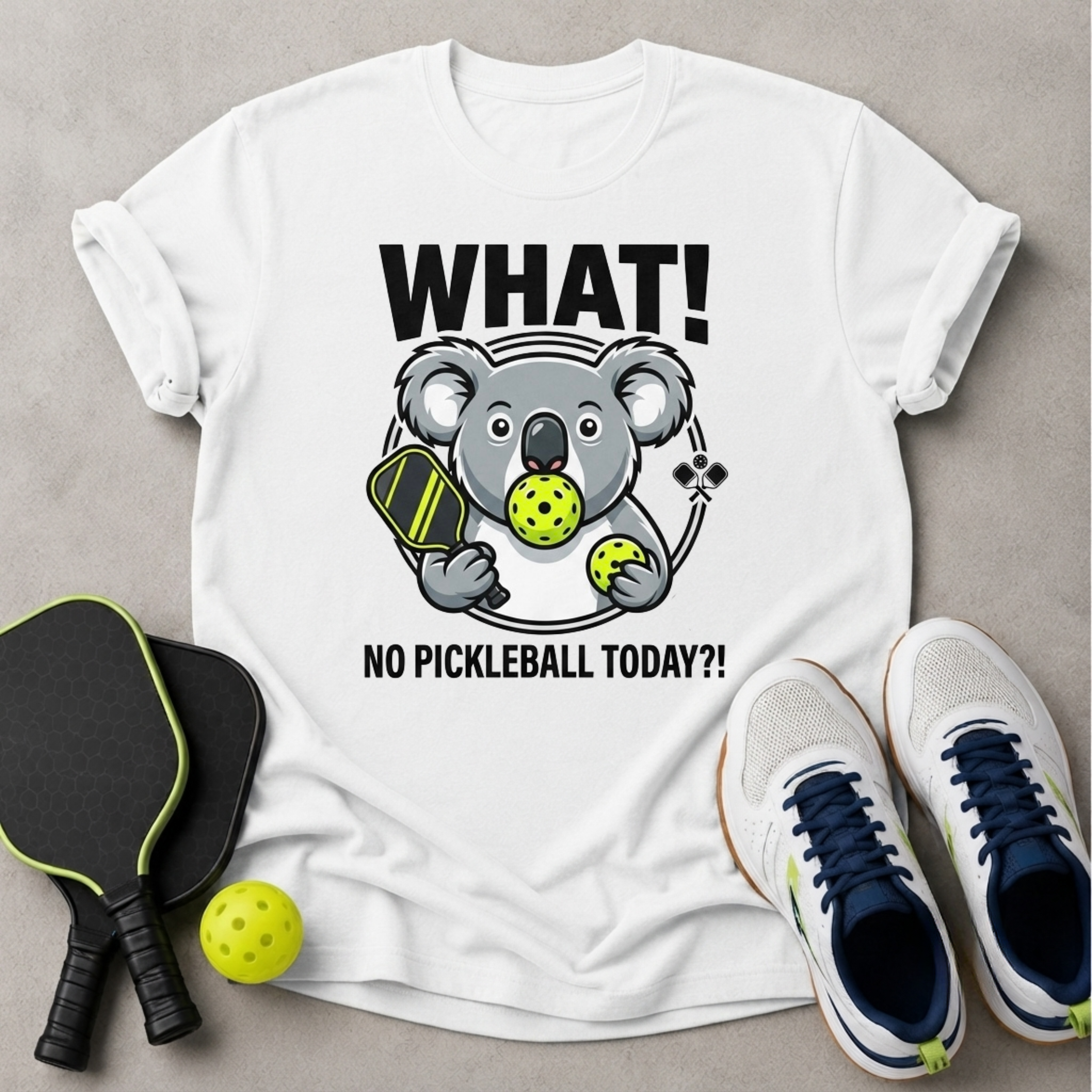 No Pickleball Today T-Shirt